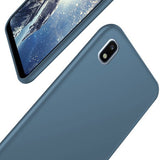 Husa Samsung Galaxy A10 Silicon Gray Blue