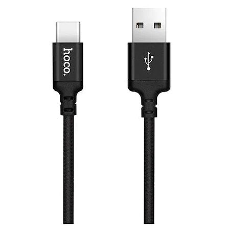 Cablu de Incarcare, Hoco, Type-c la USB, 2M, 2A, Negru
