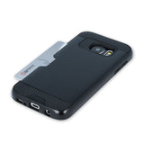 Husa Card Defender, Samsung Galaxy S5, Negru