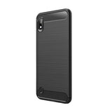 Husa Silicon Carbon, Samsung Galaxy M10, Negru