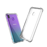 Husa Silicon Antisoc, Samsung Galaxy A20E, Transparent