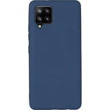 Husa Silicon, Samsung Galaxy A42, Albastru Inchis