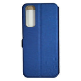 Husa Tip Carte, Huawei P Smart 2021, Albastru Inchis