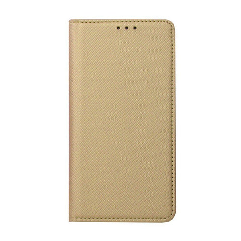 Husa Tip Carte, Smart Magnetic, Samsung Galaxy A72, Auriu