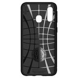 Husa Antisoc Spigen, Samsung Galaxy A40, Rugged Armor, Negru