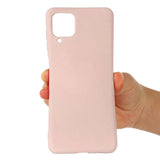 Husa Silicon, Samsung Galaxy A12/M12, Roz-Pastel