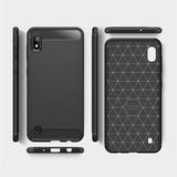 Husa Carbon, Samsung Galaxy A10, Negru