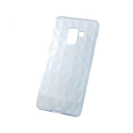 Husa Silicon Geometric, Samsung Galaxy A6 2018, Transparent