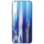 Husa Aurora Glass, Samsung Galaxy A50, Albastru