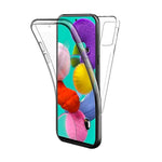Husa din Silicon 360, Samsung Galaxy A12, Transparent
