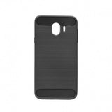 Husa Silicon Carbon, Samsung Galaxy J4 2018, Negru