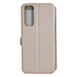 Husa Tip Carte, Huawei P Smart 2021, Auriu