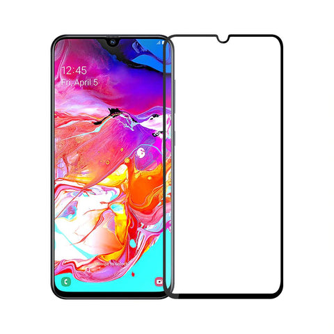 Folie din Sticla, Full Glue, Samsung Galaxy A70, 6D