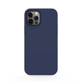 Husa Silicon, iPhone 13 Pro, Albastru Inchis