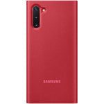 Husa Samsung Clear View Galaxy Note 10, Red, Originala
