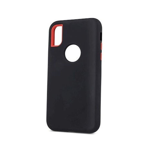 Husa Defender Solid 3 in 1, Samsung Galaxy J4 Plus, Negru