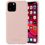 Husa Silicon Mercury, iPhone 11 Pro Max, Roz