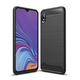 Husa Carbon, Samsung Galaxy A10, Negru