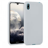 Husa Silicon Slim, Huawei Y5 2019,  Albastru-Gri