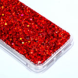 Husa iPhone XR Liquid Heart Rosu