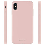 Husa Silicon, Mercury, iPhone XS/ XS Max, Roz