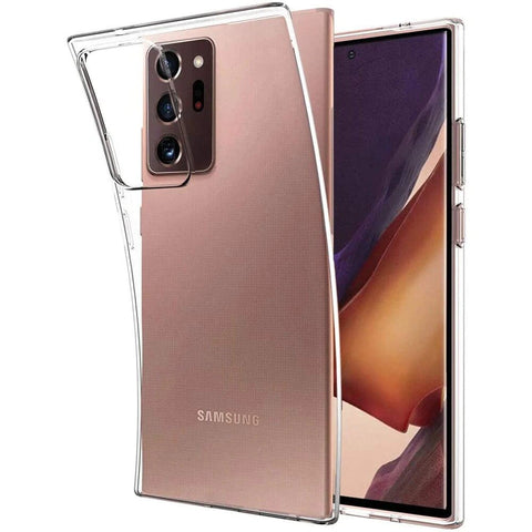 Husa Silicon, 3MK, Samsung Galaxy Note 20 5G, Transparenta