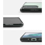 Husa Antisoc, Ringke Fusion X, Samsung Galaxy S21 Plus, Transparent-negru