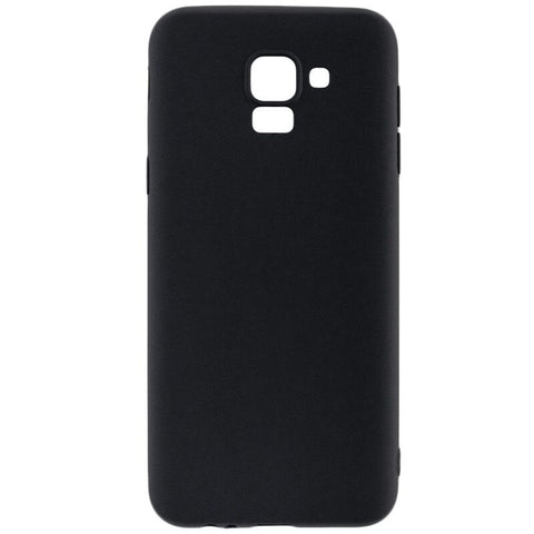 Husa Silicon Liquid, Samsung Galaxy J6 Plus, Negru