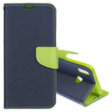 Husa Tip Carte, Samsung Galaxy A20E, Albastru-Vrede