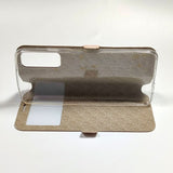 Husa Tip Carte, Huawei P Smart 2021, Auriu