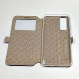 Husa Tip Carte, Huawei P Smart 2021, Auriu