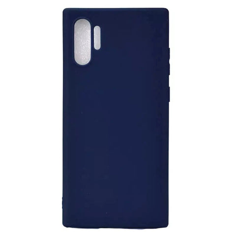 Husa Silicon Slim 1.0MM, Samsung Galaxy Note 10 Plus, Albastru Inchis