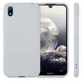 Husa Silicon Slim, Huawei Y5 2019,  Albastru-Gri