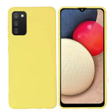 Husa Silicon, Samsung Galaxy A02S, Galben