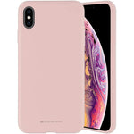 Husa Silicon, Mercury, iPhone XS/ XS Max, Roz