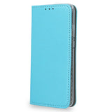 Husa Tip Carte, Smart Magnetic, Samsung Galaxy A7 2018, Turcoaz