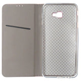 Husa Tip Carte, Samsung Galaxy J4 Plus 2018, Auriu