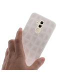 Husa Silicon Slim, Huawei Mate 10 Lite, Transparent Geometric