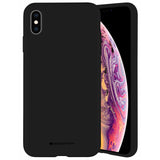 Husa Silicon Goospery, iPhone XS Max, Negru