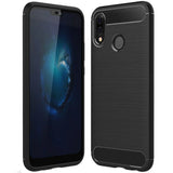 Husa Silicon Carbon, Huawei P20 Lite, Negru