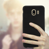 Husa Silicon, Samsung Galaxy J4 2018, Negru Matt