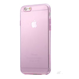 Husa Silicon Haweel, iPhone 6 Plus, Roz-Transparent