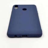 Husa Silicon, Samsung Galaxy A20S, Albastru Inchis Matte
