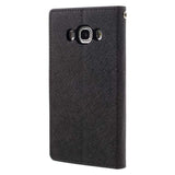 Husa Tip Carte, Fancy, Samsung Galaxy J5 2016, Negru