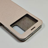 Husa Tip Carte, Huawei P Smart 2021, Auriu