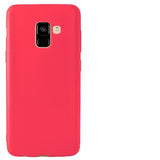 Husa Samsung Galaxy A8 2018 Jeely Soft Rosu