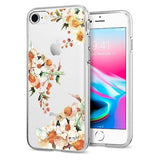 Husa iPhone 7/8 Plus Liquid Mirror Flower 1