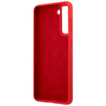 Husa Silicon, Samsung Galaxy S21, Rosu