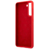 Husa Silicon, Samsung Galaxy S21, Rosu