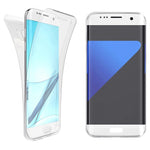 Husa Silicon 360, Samsung Galaxy S7 Edge, Transparent